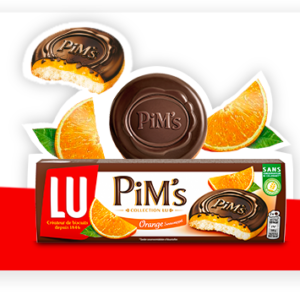 PIMS à l’orange biscuit artisanal français - LU